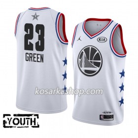 Dres Golden State Warriors Draymond Green 23 2019 All-Star Jordan Brand Bijela Swingman - Dječji